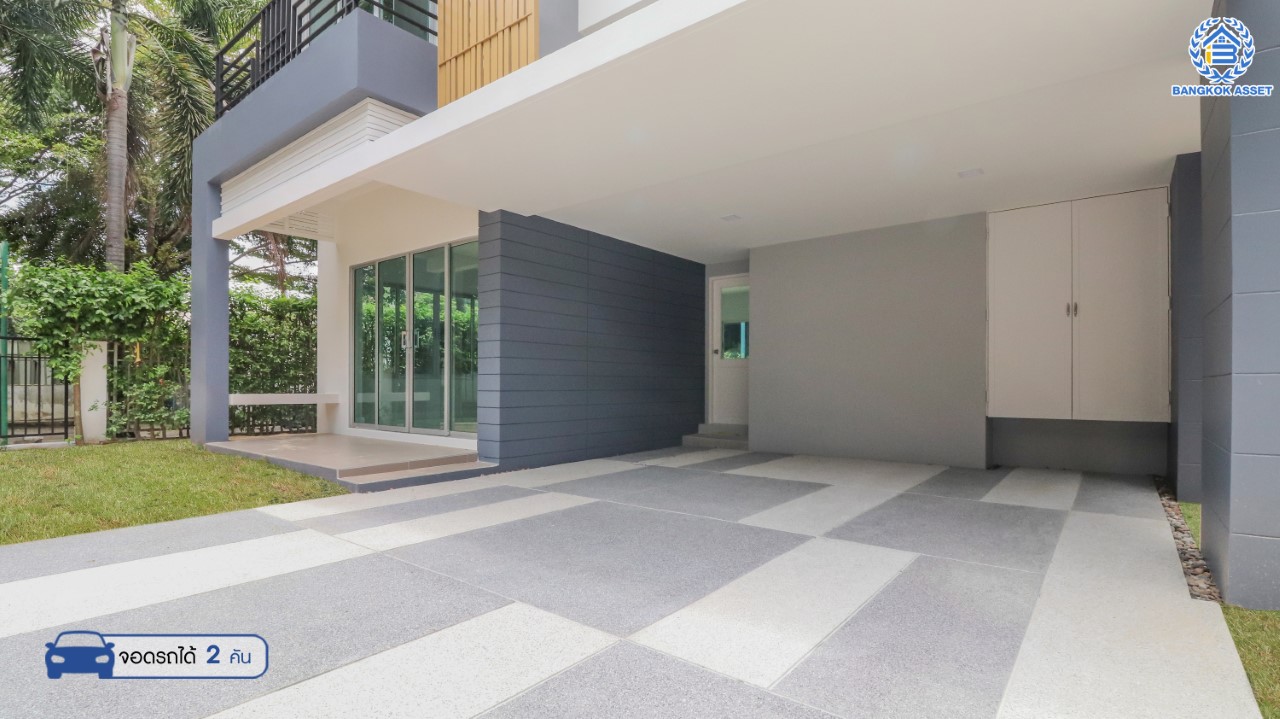 บ้านเดี่ยวมือสองนนทบุรี ม.วิลล่าการ์เด้น2 บางกรวย-ไทรน้อย หลังมุม เนื้อที่ 52.5 ตร.ว. ฟังก์ชัน 3 ห้องนอน 3 ห้องน้ำ จอดรถได้ 2 คัน บรรยากาศเป็นส่วนตัว บนทำเลศักยภาพ เชื่อมต่อหลายเส้นทาง ถ.รัตนาธิเบศร์, ถ.กาญจนาภิเษก และ ถ.ราชพฤกษ์ ใกล้เซ็นทรัลเวสต์เกต และรถไฟฟ้าสายสีม่วง "สถานีบางพลู"...